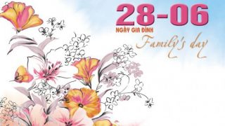 6月28日（火）　Ngay Gia DinhViet Nam（家族の日）