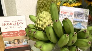 MOMIZI INNから新鮮フルーツをお届け！
